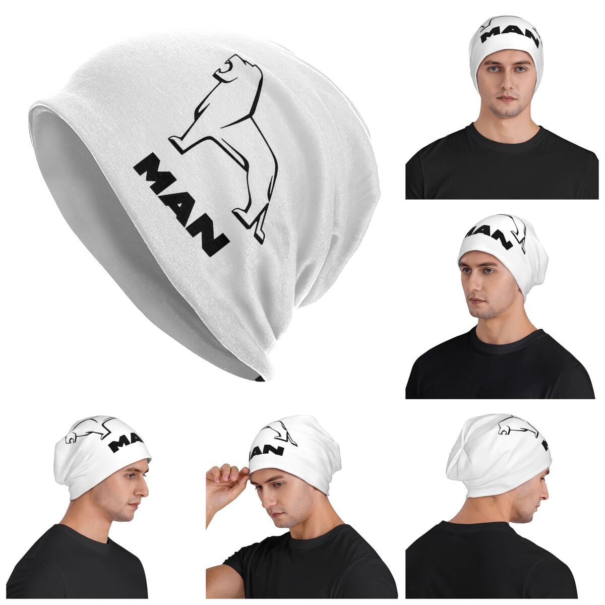 Men'S Fashion With Hat - رجل شاحنة حافلة ذات الاستخدام المزدوج