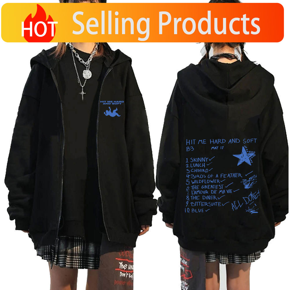 Mens Fashion Zip Up Hoodies - هوديز بسحاب بتصميم هاراجوكو للرجال والنساء،