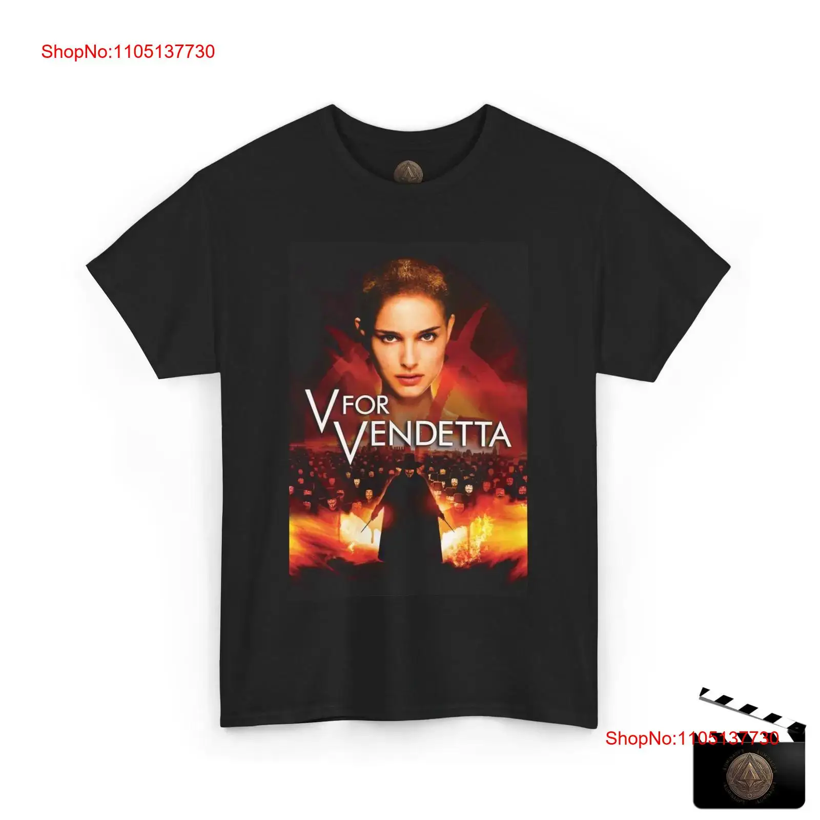 Poster Men Fashion - تي شيرت V For Vendetta Movie