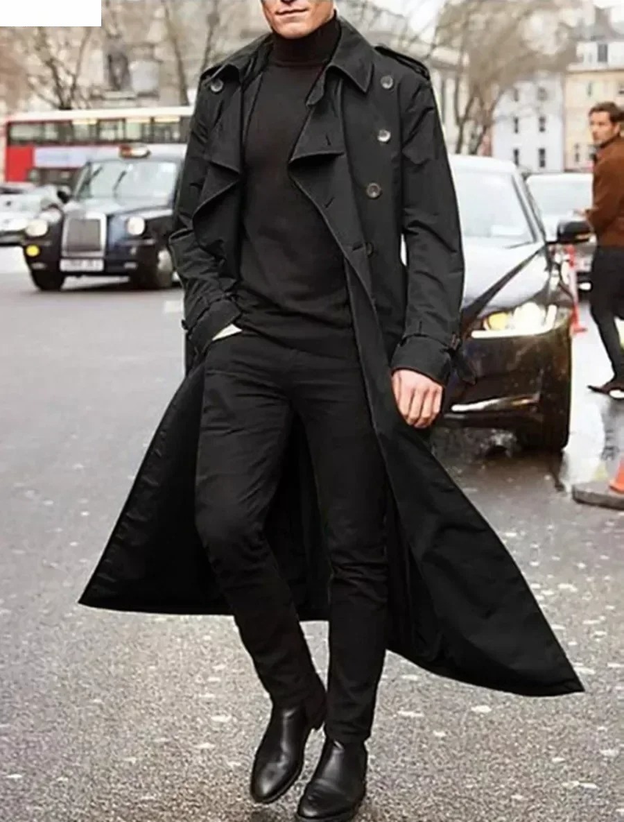 الرجال معاطف طويلة سترة موضة أ - مراجعة Men'S Fashion X وسعره