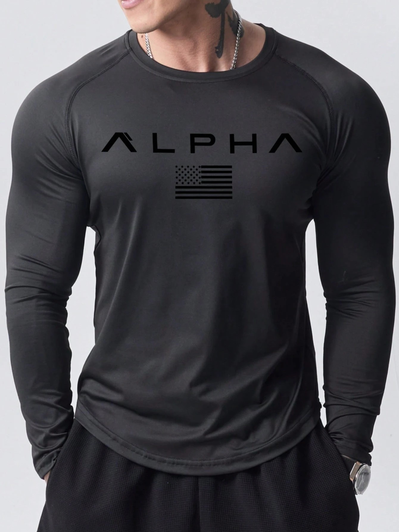تيشيرت رجالي جديد بأكمام طويلة - مراجعة Mens Fashion Clothes وسعره