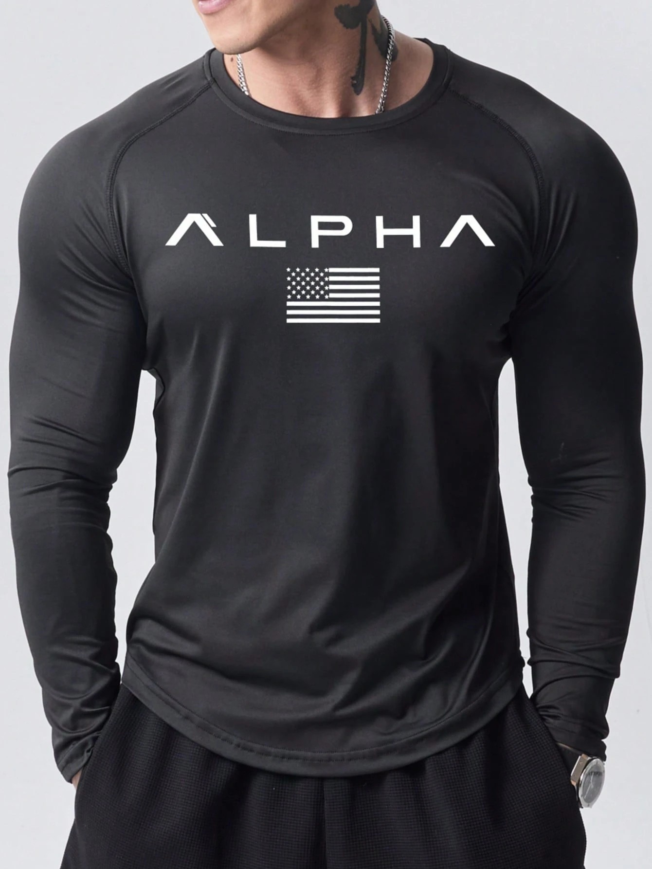 تيشيرت رجالي جديد بأكمام طويلة - مراجعة Mens Fashion Clothes وسعره