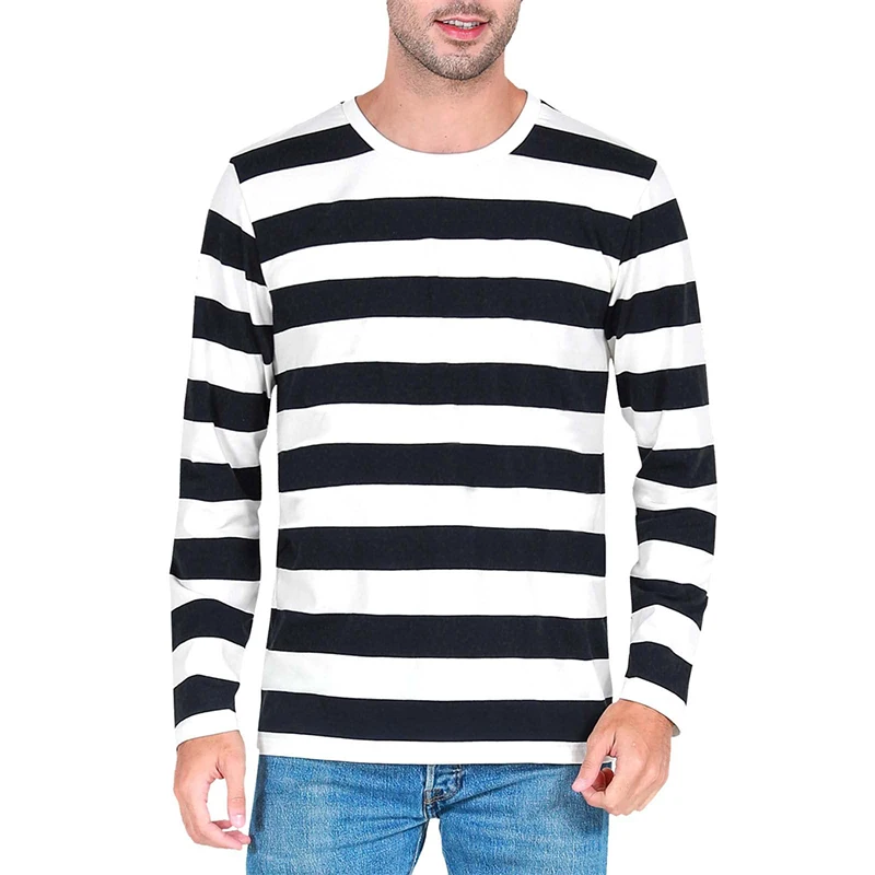 تي شيرت رجالي بأكمام طويلة بتص - مراجعة Men'S Fashion T Shirts وسعره