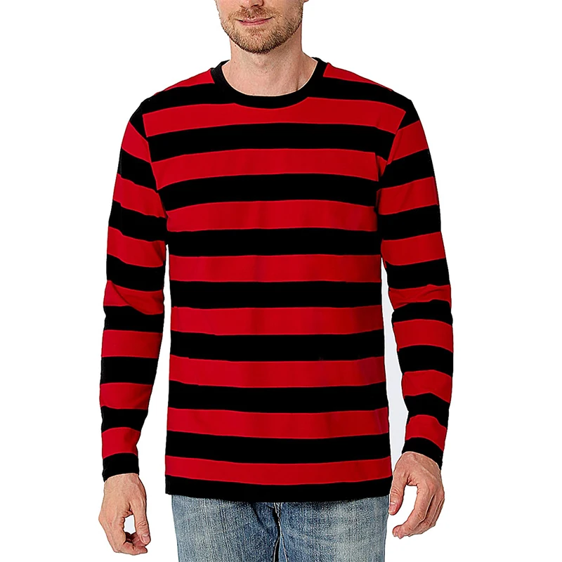 تي شيرت رجالي بأكمام طويلة بتص - مراجعة Men'S Fashion T Shirts وسعره