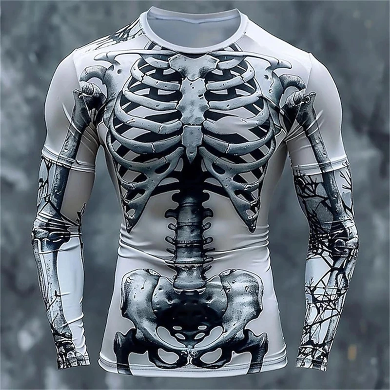 تيشيرتات رجالية بنقشة جمجمة ثل - مراجعة Mens Fashion Clothes وسعره