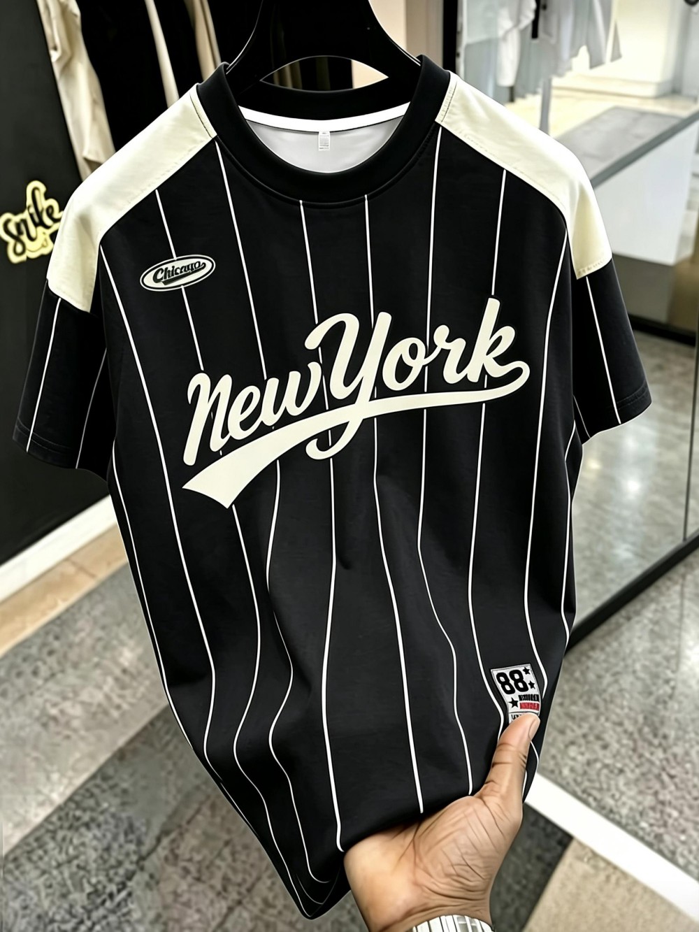 تي شيرت رجالي صيفي جديد وعصري  - مراجعة Men'S Fashion New York وسعره