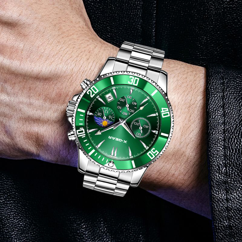ساعة يد رجالية فاخرة من X-GEAR - مراجعة Men'S Fashion X وسعره