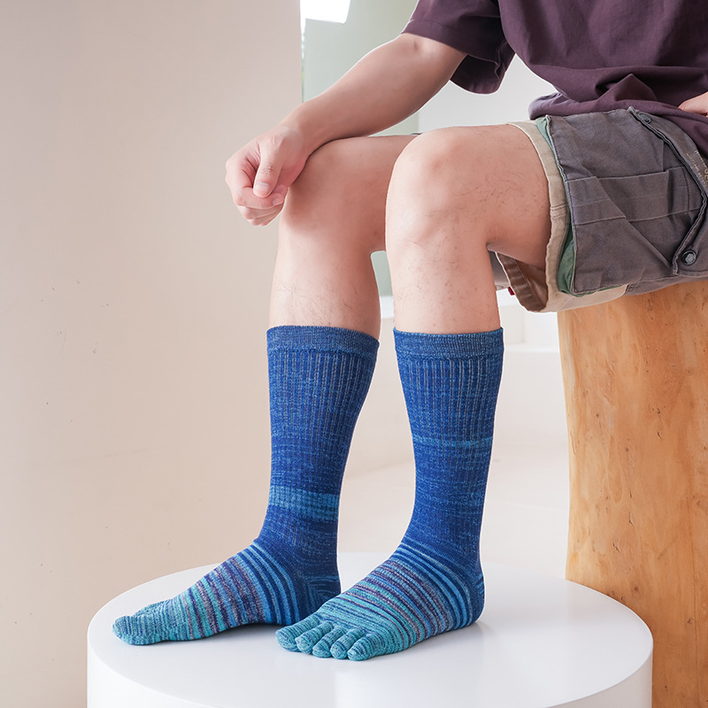 1/5 زوج من جوارب أصابع القدم ل - مراجعة Socks Ankle Men وسعره